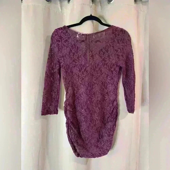 Women’s Purple Jessica Simpson Maternity Top - Picture 4 of 8